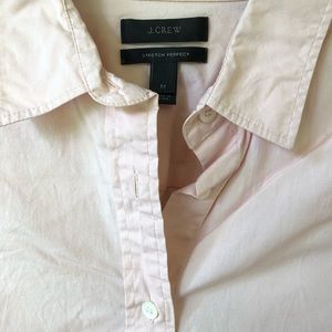 Blush pink Jcrew button up